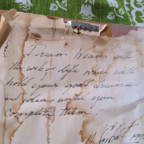 Vintage artisan Dreamweaver metal artwork - Picture 6 of 12